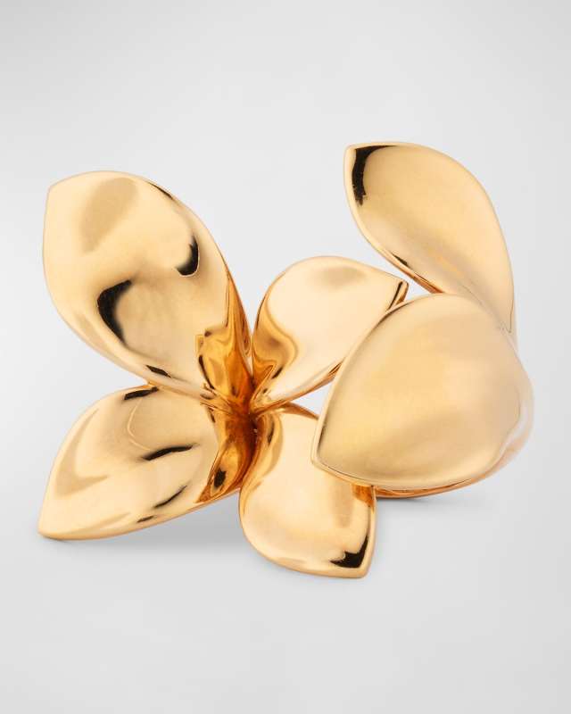 Giardini Segreti 18k Rose Gold Ring, Size 7.5